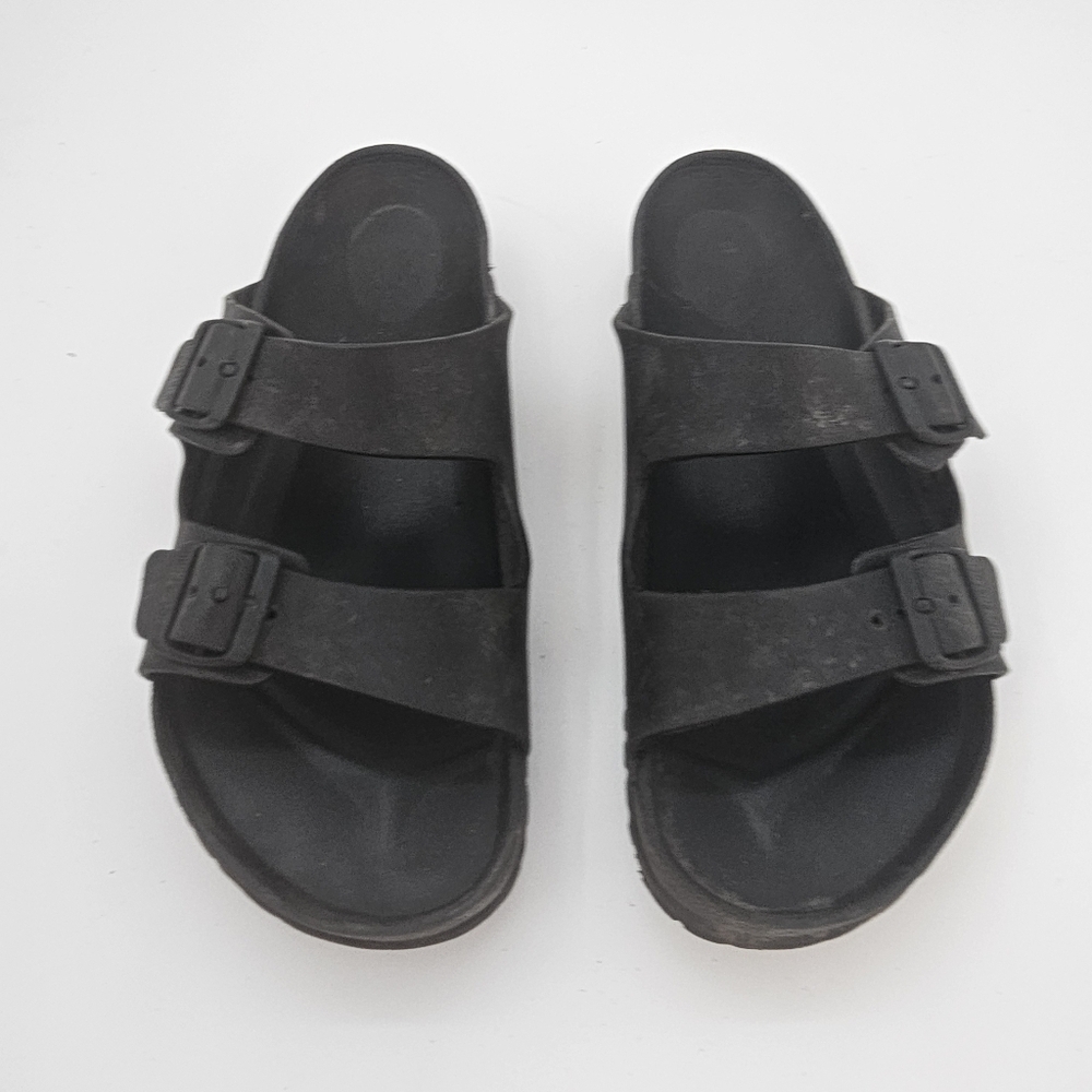 Birkenstock Arizona EVA Black Men’s US 11 / EU 45 Sandal NWOB Made in Germany - Picture 2 of 7